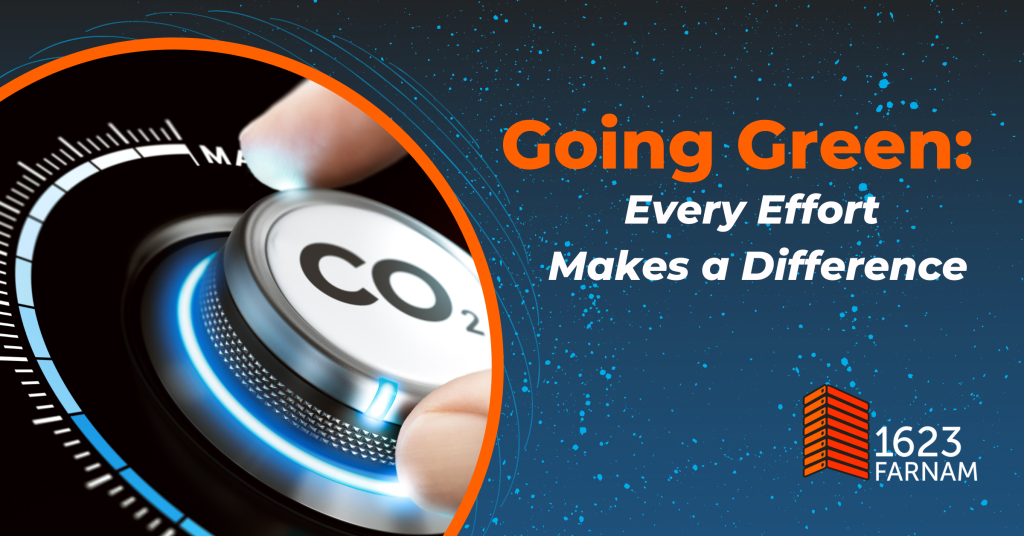 Going Green: Every Effort Makes a Difference