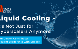 liquid cooling - hyperscalers - edge IR