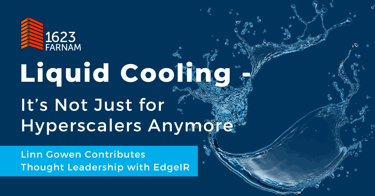 liquid cooling - hyperscalers - edge IR